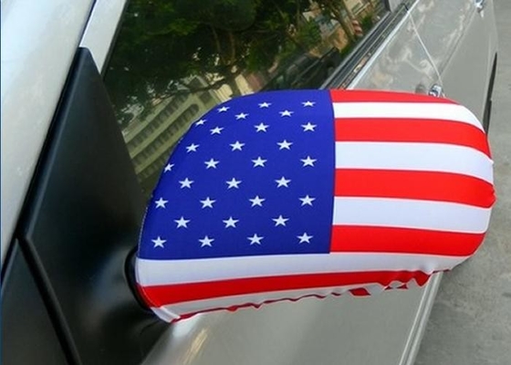 Staatsflagge-hintere Spiegel-Abdeckung/dauerhafte bunte Selbstseitenspiegel-Abdeckungen