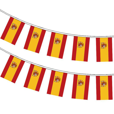 24 Land-Team-Europa-Flagge, die 14x21cm kundengebundene Form mit dem Kopfe stößt