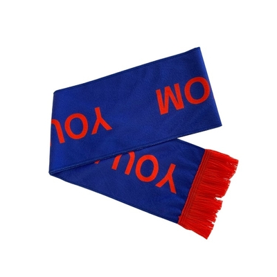 Pantone-Farbflaggen-Druck-Schal gestricktes Polyester-Vlies-Material