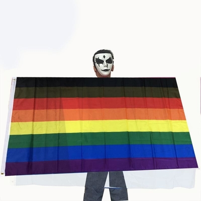 Hängende Flaggen-Wimpel-Lesbe Pride Flag Custom Size der Partei-LGBT