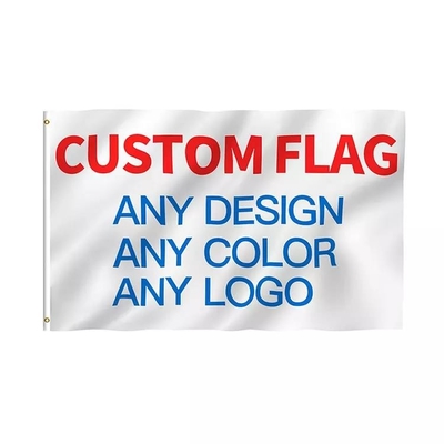 Kundenspezifische Flaggen-Polyester-Oman-Staatsflagge 100% der Flaggen-3x5 Ft