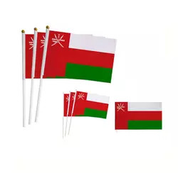Factory Ditectly Sell Hand Flag 14x21cm Custom All Country Hand Flag