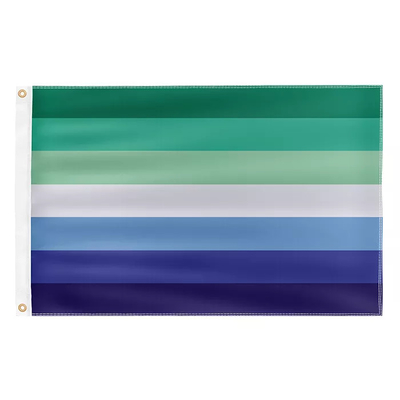Digitaldruck-Regenbogen-LGBT-Flagge 3x5Ft 100D Polyester-Fortschrittsflagge