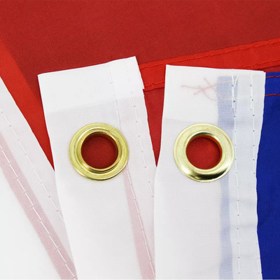 Kundenspezifische Chile-Landesflagge 3X5ft 100% Drucken des Polyester-CMYK Digital